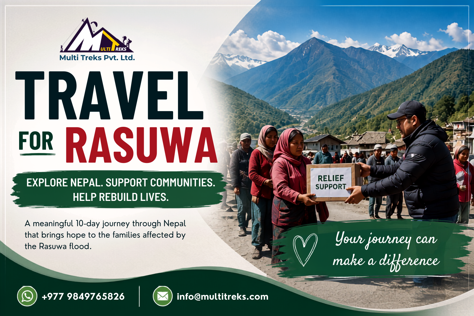 Rasuwa Charity Tour responsible tourism.