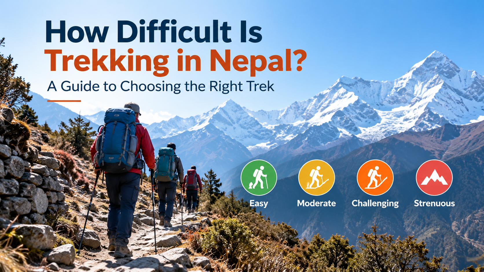 How Difficult Is Trekking in Nepal? A Guide to Choosing the Right Trek